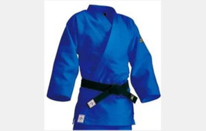 Mizuno Yusho IJF - Judogi Compétition "750g" approuvé IJF - 140 cm à 200 cm (Blanc/Bleu)