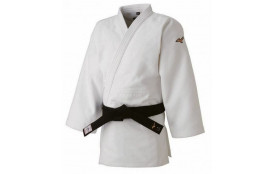 Mizuno Yusho IJF - Judogi Compétition &quot;750g&quot; approuvé IJF - 140 cm à 200 cm (Blanc/Bleu)